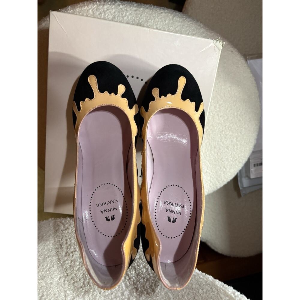 MINNA PARIKKA DESIGNER PLATFORM HIGH HEELS SIZE 39 EU SIZE 9 US ROCKABILLY VLV